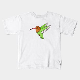 A Sweet Hummingbird Kids T-Shirt